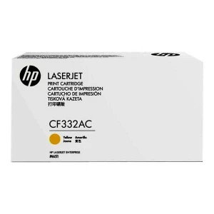 HP oryginalny toner CF332AC, HP 654A, yellow, 15000s