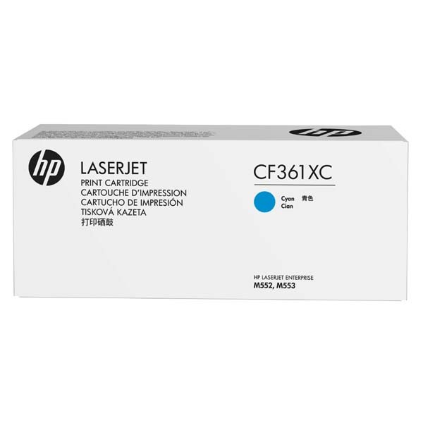 HP oryginalny toner CF361XC, HP 508X, cyan, 9500s, produkt kontraktowy