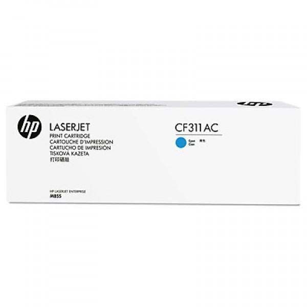 HP oryginalny toner CF311AC, HP 826A, cyan, 31500s, produkt kontraktowy