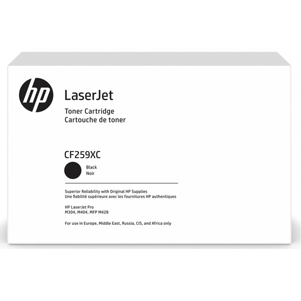 HP oryginalny toner CF259XC, HP 59X, black, 10000s, produkt kontraktowy, high capacity