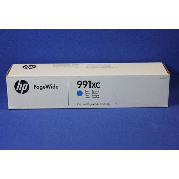 HP oryginalny ink / tusz M0K06XC, HP 991XC, cyan, 16000s, produkt kontraktowy