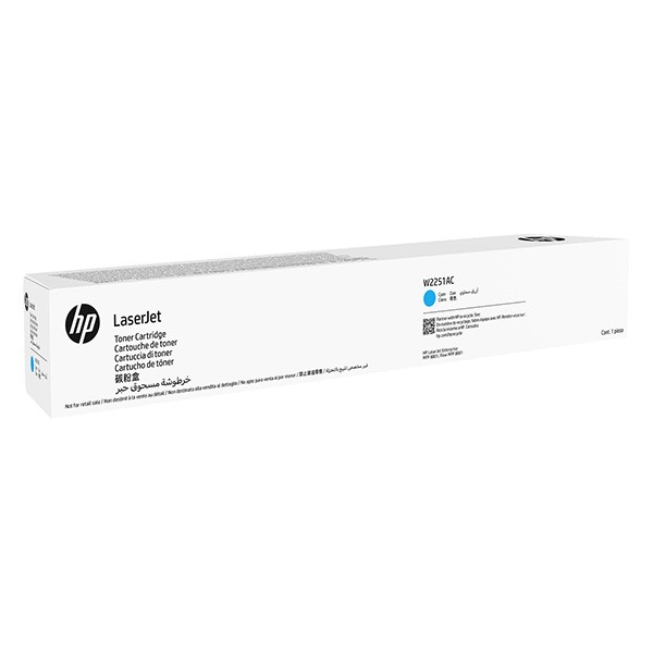 HP oryginalny toner W2251AC, cyan, 40000s, produkt kontraktowy