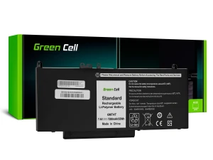 Green Cell bateria 6MT4T 07V69Y do Dell Latitude E5270 E5470 E5570