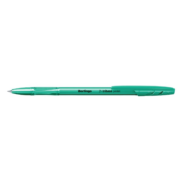 Berlingo, pióro kulkowe, niebieskie, 50szt, 0.7mm, Tribase pastel