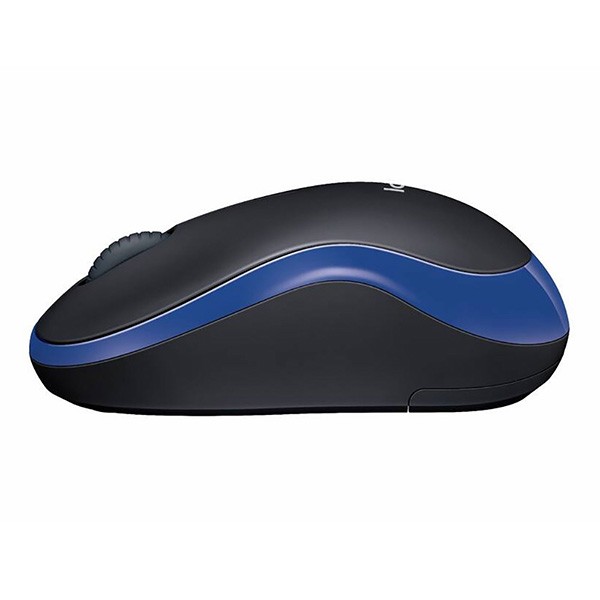Logitech M185 Mysz bezprzewodowa, niebieska, 1000DPI