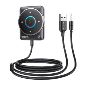 Odbiornik audio Ugreen CM723 35002 Bluetooth 5.4 USB AUX mini jack 3.5mm