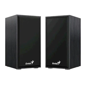 Genius głośniki SP-HF180, 2.0, 6W, czarne, regulacja głośności, drewniane, 150Hz-20kHz