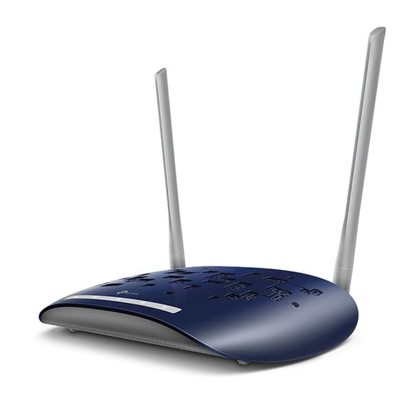 TP-LINK modem z routerem TD-W9960 2.4GHz, 300Mbps, zewnętrzna anténa, 802.11n, VDSL/ADSL, ochr. rodzicielska, ochr. przeciwprzepię