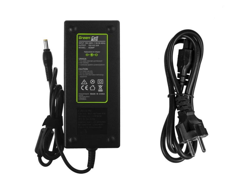 Green Cell do ładowarka / AC adapter 19V 6.32A 120W do Acer Aspire 7552G 7745G 7750G V3-771G V3-772G