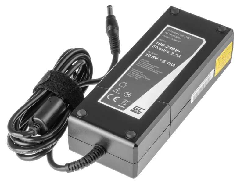 Green Cell do ładowarka / AC adapter 19.5V 6.15A 120W do Lenovo IdeaPad Y510p Y550p Y560 Y570 Y580 Z500 Z570 MSI GE60 GE70 GP70