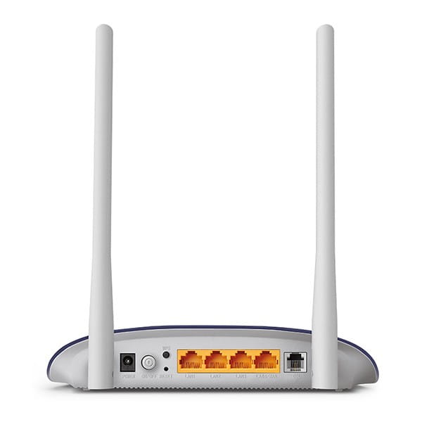 TP-LINK modem z routerem TD-W9960 2.4GHz, 300Mbps, zewnętrzna anténa, 802.11n, VDSL/ADSL, ochr. rodzicielska, ochr. przeciwprzepię