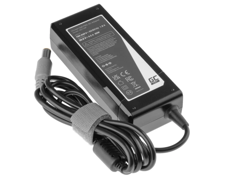 Green Cell do ładowarka / AC adapter 20V 4.5A 90W do Lenovo B580 B590 ThinkPad T410 T420 T430 T430s T500 T510 T520 T530 X220