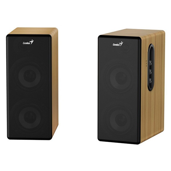 Genius głośniki SP-HF1220BT, 2.0, 45W, brązowo-czarny, Bluetooth