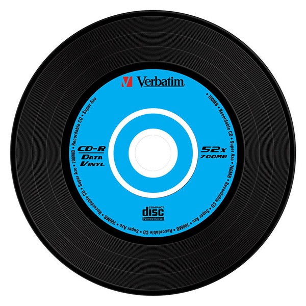 Verbatim CD-R, 43426, 10-pack, 700MB, 52x, 80min., Winyl, slim box