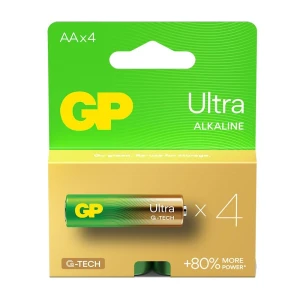Bateria alkaliczna AA / LR6 GP Ultra Alkaline G-TECH - 4 sztuki - USZ OPAK