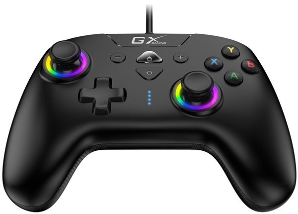Gamepad Genius GX Gaming GX-23UV, 18przycisk, czarny