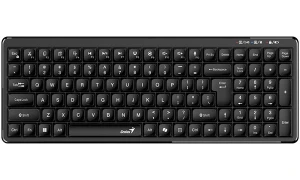 Genius LuxeMate Q7100BT klawiatura bezprzewodowa (USB) CZ/SK, czarna