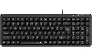 Genius LuxeMate 120 klawiatura przewodowa (USB) CZ/SK, czarna