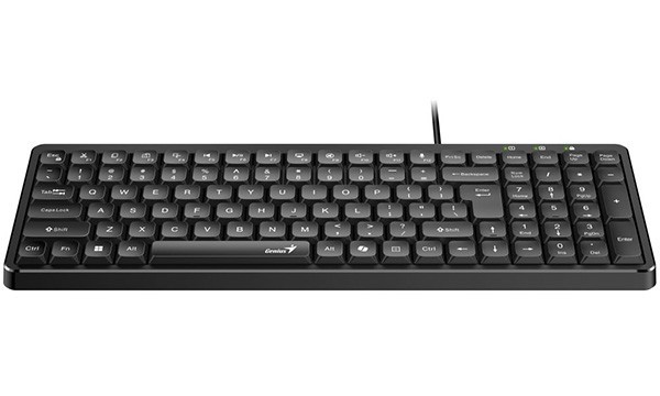 Genius LuxeMate 120 klawiatura przewodowa (USB) CZ/SK, czarna