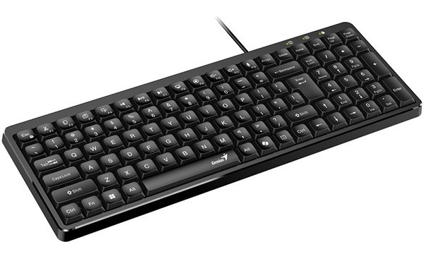Genius LuxeMate 120 klawiatura przewodowa (USB) CZ/SK, czarna