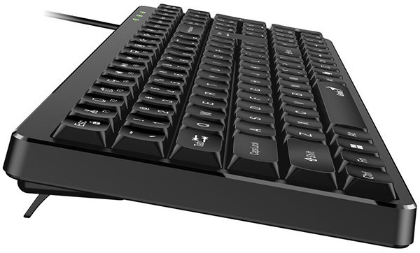 Genius LuxeMate 120 klawiatura przewodowa (USB) CZ/SK, czarna
