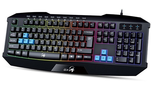 Genius GX GAMING Scorpion K215 klawiatura przewodowa (USB) CZ/SK, czarna
