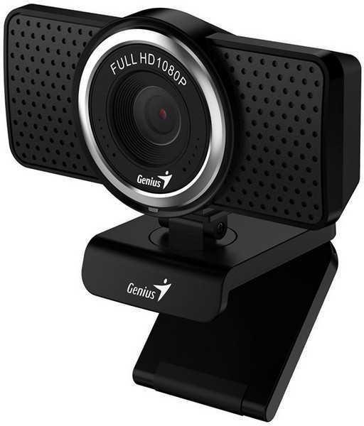Genius ECam 8000 kamera web Full HD, czarna 1920x1080 px,1280x720 px, USB-C, WindowsR 8, 10, 11 nebo novější, macOS X 10.10