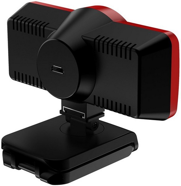 Genius ECam 8000 kamera web Full HD, czerwona 1920x1080 px,1280x720 px, USB 2.0, WindowsR 8, 10, 11 nebo novější, macOS X 10.10