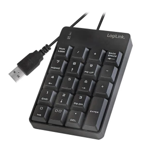 Klawiatura USB LogiLink ID0184 numeryczna, 19 klawiszy - OTW OPAK