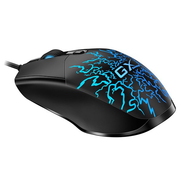 Genius GX GAMING Scorpion M300 Crack Mysz przewodowa, czarna, 2400DPI
