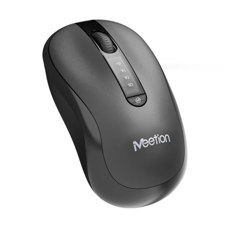 Meetion BTM185 Mysz bezprzewodowa, czarna, 3200DPI