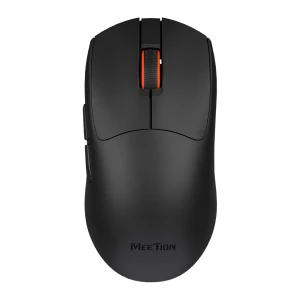 Meetion GW12 Mysz czarna, 12800DPI, Tri-Mode