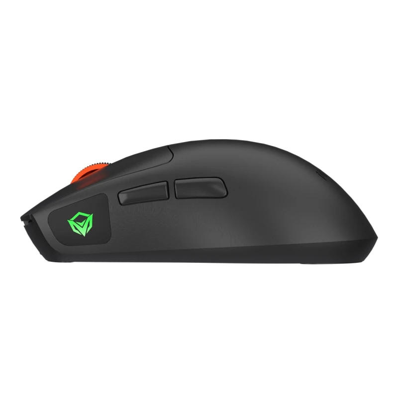 Meetion GW12 Mysz czarna, 12800DPI, Tri-Mode