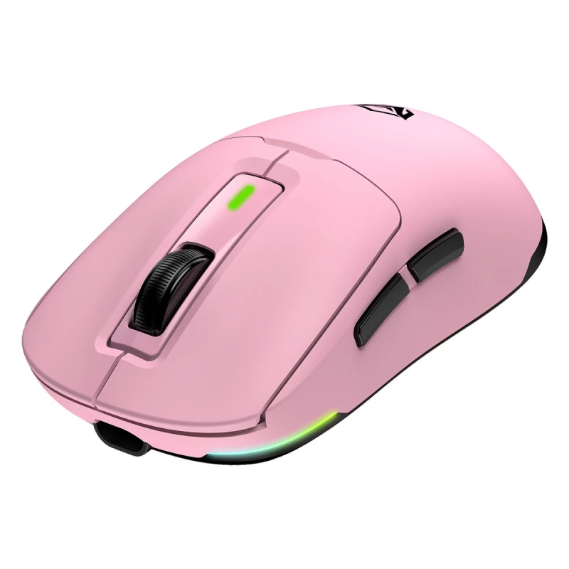 Meetion GW24 Mysz różowa, 8000DPI, Tri-Mode