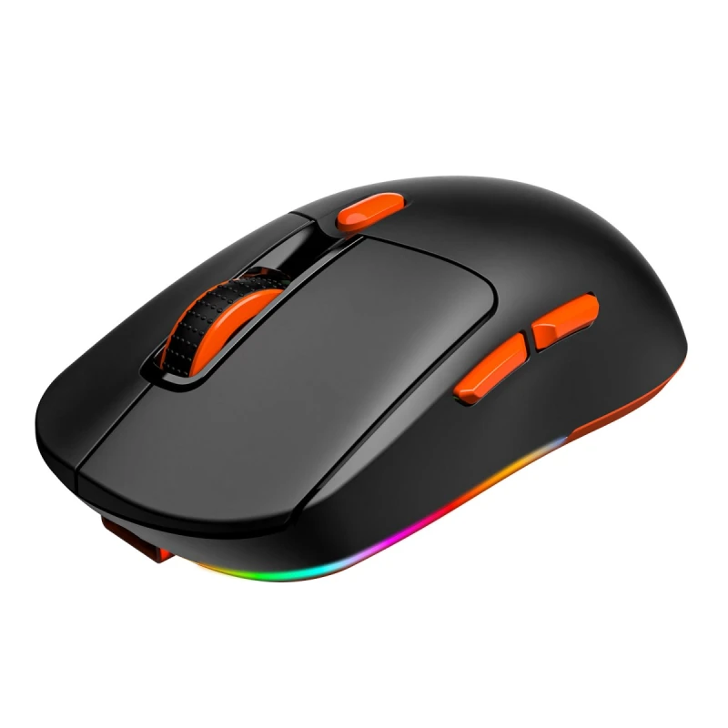 Meetion GW38 Mysz czarna, 8000DPI, Tri-Mode