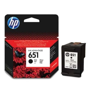 HP oryginalny ink / tusz C2P10AE, HP 651, black, 600s