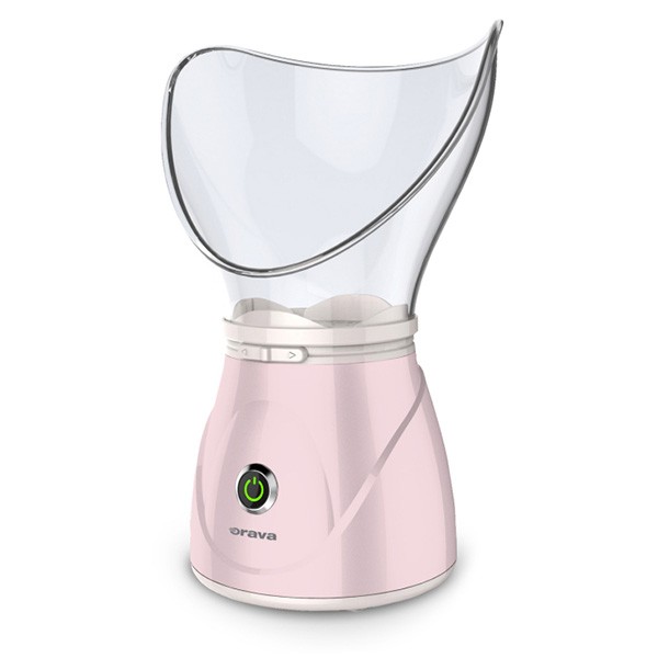 Orava FI-120 AP Inhalator i sauna do twarzy, Różowy