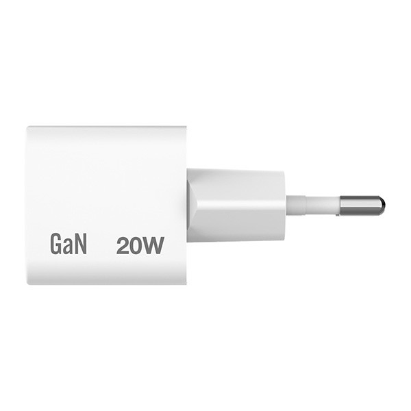 Verbatim, Ładowarka Mini GaN 1 x USB-C, biała, 20 W, do użytku w pomieszczeniach