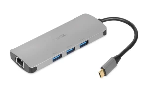 Stacja dokująca hub USB iBOX IUH3RJ4K RJ45 HDMI SD PD100W - OTW OPAK