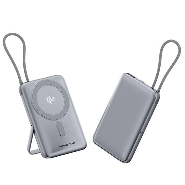 POWERTON Energy MagCore 10000mAh, Srebrny