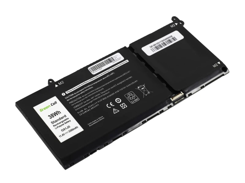 Green Cell bateria G91J0 to Dell Latitude 3320 3330 3520 Inspiron 15 3511 3525 5510