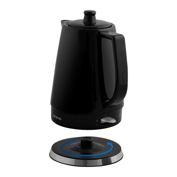 Czajnik ceramiczny VK-3813 B, 1500W, czarna, Orava