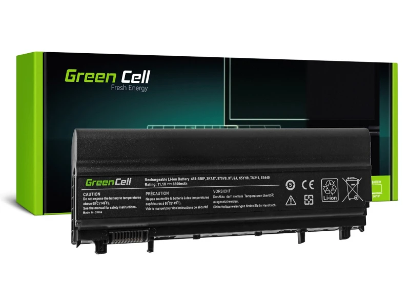 Green Cell bateria VV0NF N5YH9 do Dell Latitude E5440 E5540 P44G
