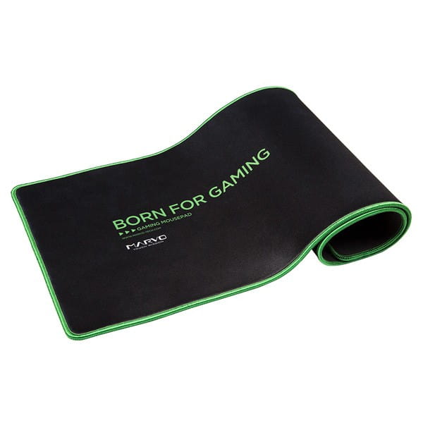 Podkładka pod mysz, G13, do gry, zielona, 920 x 294mm, 4 mm, Marvo