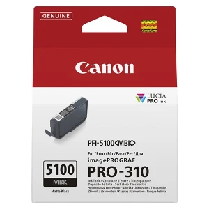 Canon oryginalny ink / tusz PFI-5100 MBK, 6951C001, matte black