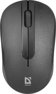 Mysz bezprzewodowa Defender HIT MM-495 optyczna 1600dpi 3P czarna - OTW OPAK