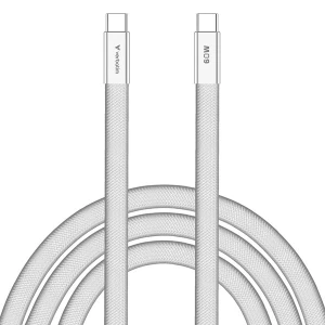 Verbatim USB-C kabel SoftTouch USB C (M) - USB C (M), 60W, 1.2m, Biały, box, 30274