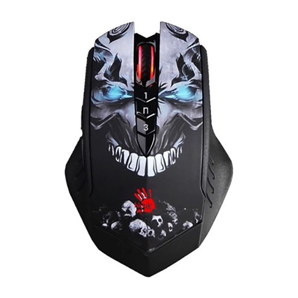 A4Tech R80 Plus Mysz bezprzewodowa, czarna, 5000DPI