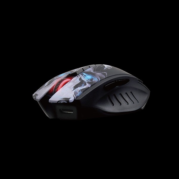 A4Tech R80 Plus Mysz bezprzewodowa, czarna, 5000DPI