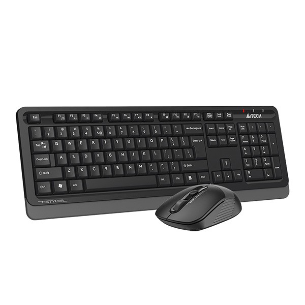 A4tech FG1010_B zestaw klawiatury bezprzewodowej i myszy CZ/US, czarna